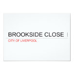 brookside close  Invitations