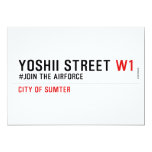 Yoshii Street  Invitations