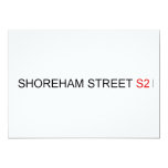SHOREHAM STREET  Invitations