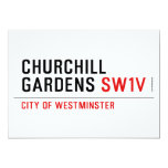 churchill gardens  Invitations