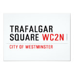 Trafalgar square  Invitations
