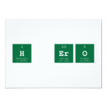 H ero  Invitations