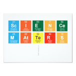 Science
 Matters
   Invitations