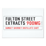 Fulton street Extracts  Invitations