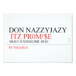 Don Nazzyjazy   Invitations