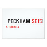  PECKHAM  Invitations