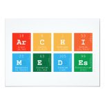 ARCHI
 MEDES  Invitations