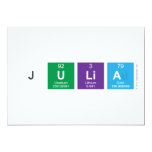 julia  Invitations
