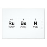 Ruben  Invitations