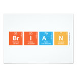 Brian  Invitations