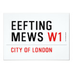 EEFTING MEWS  Invitations