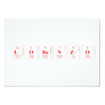 lorenzo  Invitations