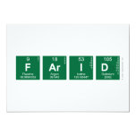 Farid  Invitations
