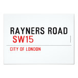 Rayners Road   Invitations