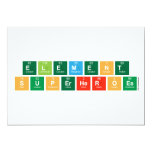 Element
 Superheroes  Invitations