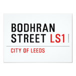Bodhran Street  Invitations