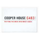 Cooper house  Invitations