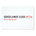 Gorselands Close  Invitations
