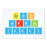 Genio
 Nirmal
 Yadav  Invitations