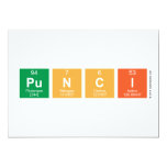 Punci  Invitations