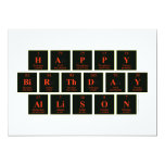 Happy
 Birthday
 Allison  Invitations