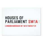 houses of parliament  Invitations