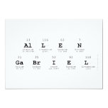 Allen
 Gabriel  Invitations
