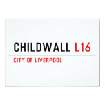 childwall  Invitations