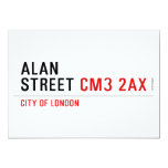 Alan  Street  Invitations