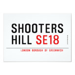 Shooters  Hill  Invitations
