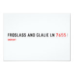Froslass and glalie ln  Invitations