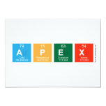 APEX  Invitations