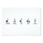 Murray  Invitations