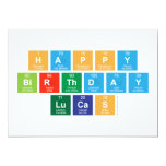 Happy
 Birthday
 Lucas  Invitations