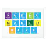 Kadina 
 Siddete
 Hayir  Invitations