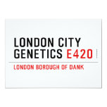 LONDON city genetics  Invitations