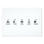 Alenium  Invitations