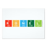 roniel   Invitations