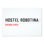Hostel Robotina  Invitations