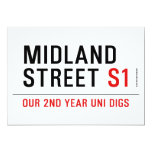 Midland Street  Invitations