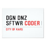 DGN DNZ SFTWR  Invitations