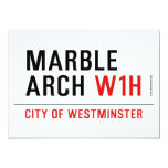 marble arch  Invitations