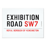 exhibition ROAD  Invitations
