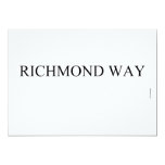 Richmond way   Invitations