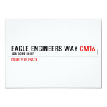 Eagle Engineers way  Invitations