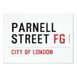 PARNELL STREET  Invitations