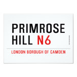 primrose hill  Invitations