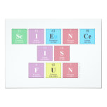Science
 Is
 Fun  Invitations
