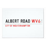 Albert Road  Invitations