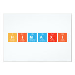 Himaxi  Invitations